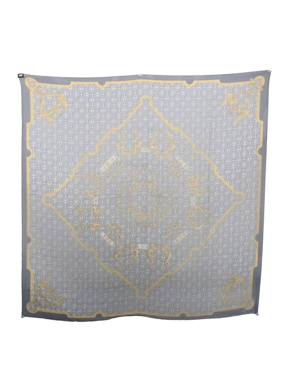 Hermes Scarf Carre Navy